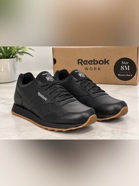 Reebok Work Harman Women’s Composite Toe Safety Shoes Black [8M]